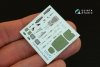 Quinta Studio QD48082 Su-57 3D-Printed & coloured Interior on decal paper (for Zvezda kit) 1/48